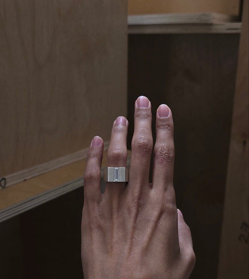 Waris — Signet Engagement Ring | Sital Jansson