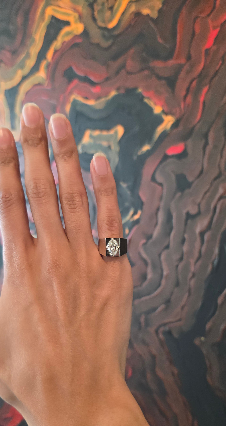 Marion — Signet Engagement Ring | Sital Jansson