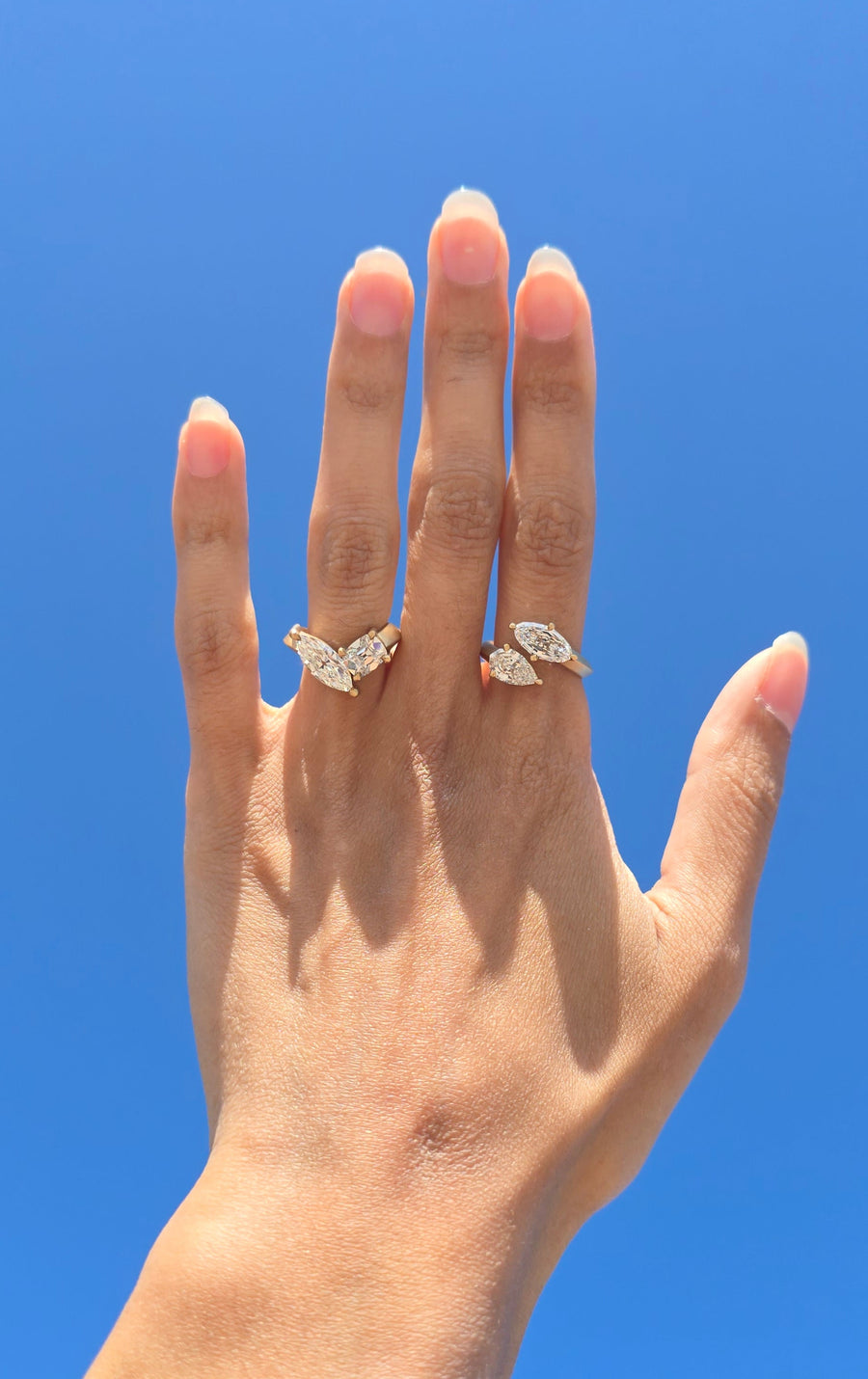 Pippi — Toi et Moi Engagement Ring | Sital Jansson