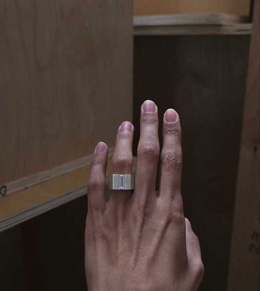 Waris — Signet Engagement Ring | Sital Jansson