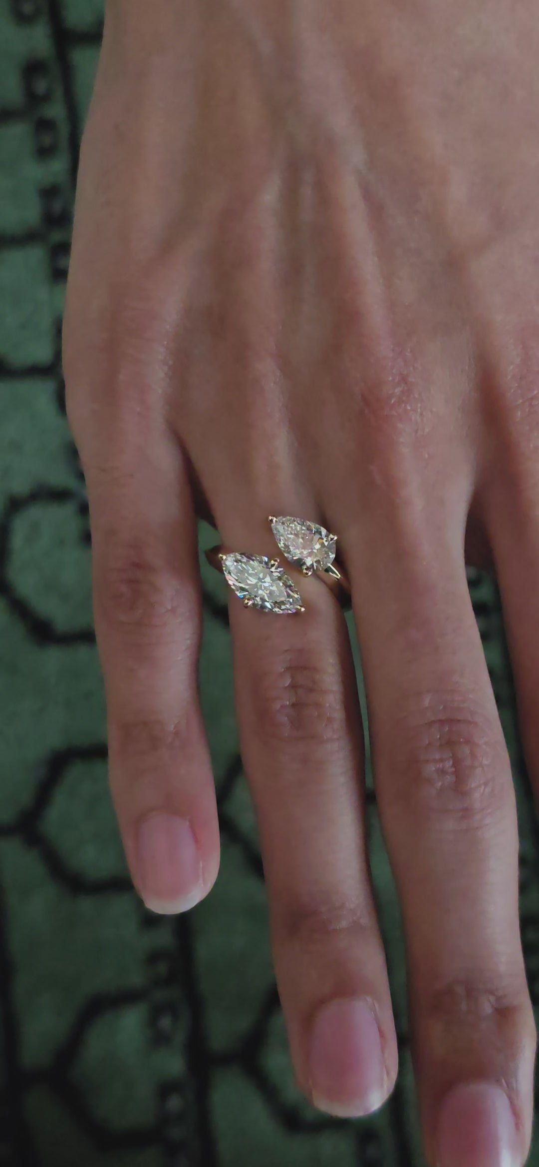 Pippi — Toi et Moi Engagement Ring | Sital Jansson