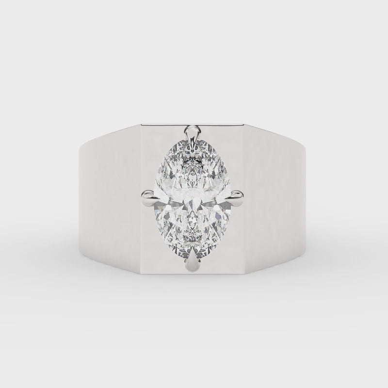 Marion — Signet Engagement Ring | Sital Jansson